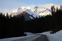 01A Mountains Shine In The Early Morning Sun From Drive To Sunshine Ski Area Near Banff.jpg